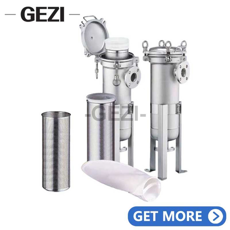Single Bag Filter Housing