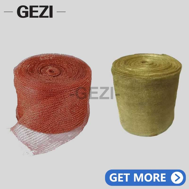 Copper Brass Knitted Wire Mesh
