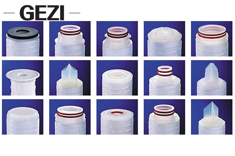 Semiconductor PFA Perfluorinated Microporous Membrane Folded Filter Element | High-Precision Clean Filtration Solution