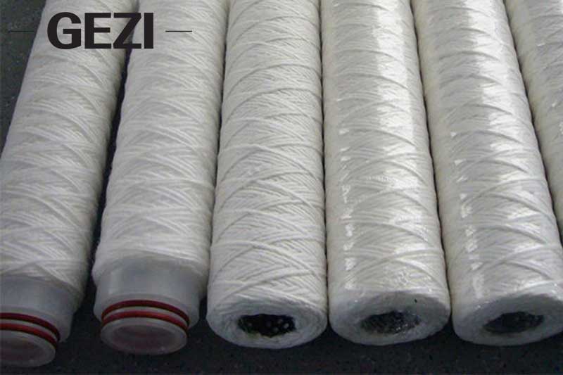 PP Wound Filter Cartridge Application Areas Advantages