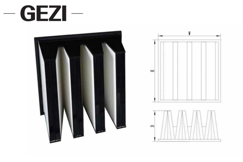 What Are The Benefits of The Medium Efficiency V-shaped Filter?