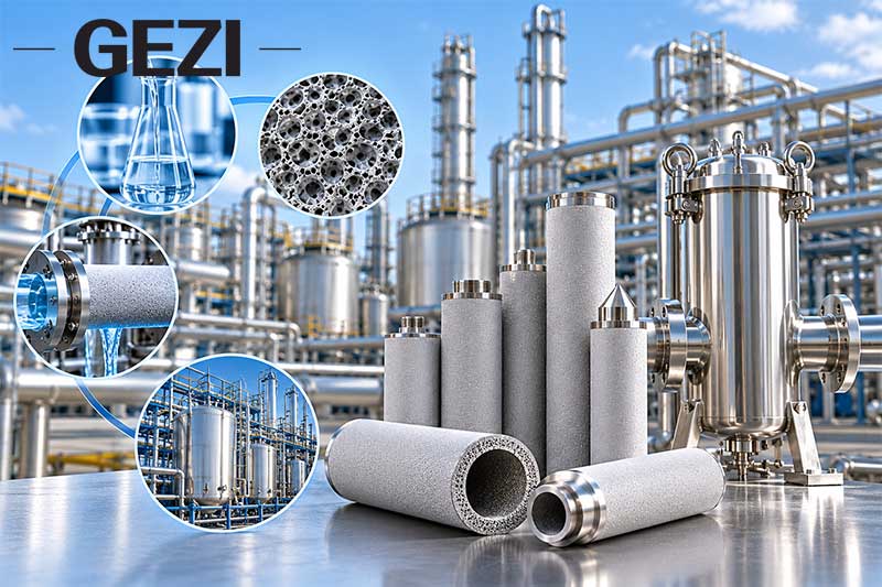 How to Select Sintered Metal Filter Cartridges for Chemical Filtration