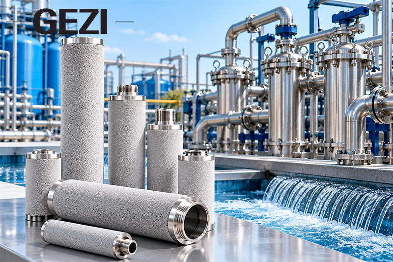 How Powder Sintered Filter Cartridges Support Industrial And Process Water Treatment